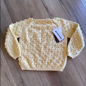 Misha and puff popcorn sweater